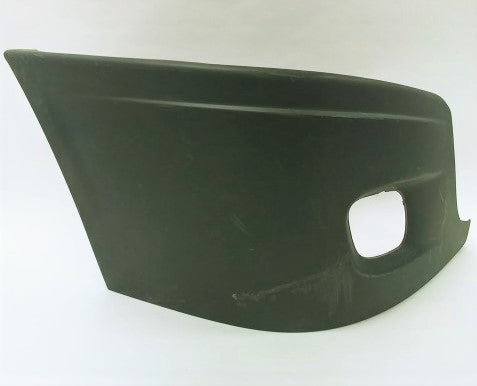 Freightliner Cascadia RH Gray Front Bumper End Cap - P/N: 21-27300-001 (4458083582038)