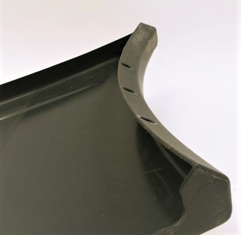 Freightliner Cascadia RH Gray Front Bumper End Cap - P/N: 21-27300-001 (4458083582038)