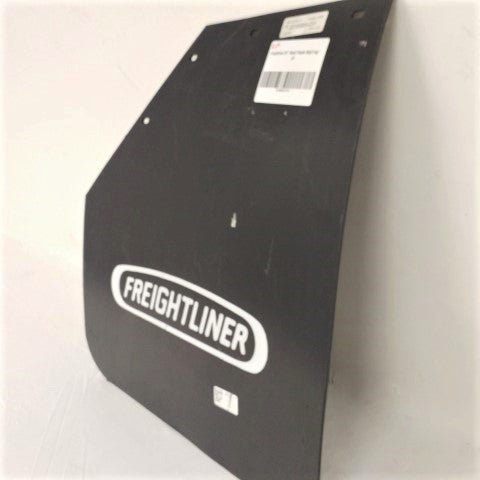 Freightliner LH Rear 24" Black Plastic Mud Flap w/ Logo  - P/N 22-69608-231 (6700460343382)