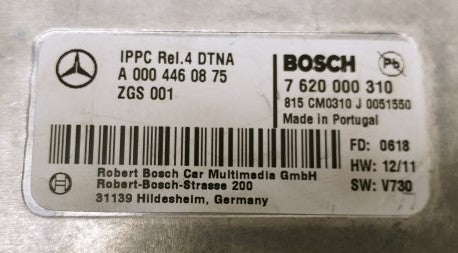 Mercedes-Benz. IPPC DTNA ECU Control Unit Freightliner P/N: A 000 446 08 75 (4463601844310)