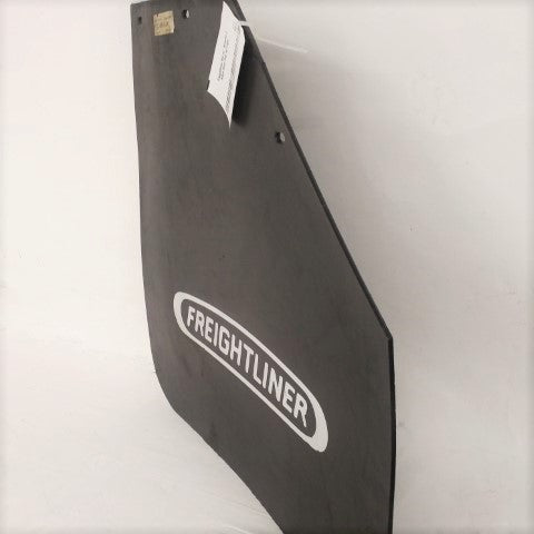 Freightliner RH 24" Mitered 2 Black Mud Flap w/ Logo - P/N  22-69608-241 (6694135824470)