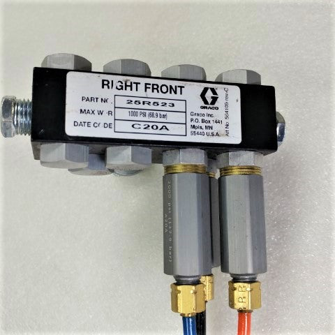 NEW 3 Point Right Front Module P/N: 25C852 (4993443659862)