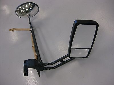 Rosco RH Dual Mirror Assy w/ Tinted Mini Hawk-Eye Mirror 3365T, Mirror Head M715 (4017910841430)