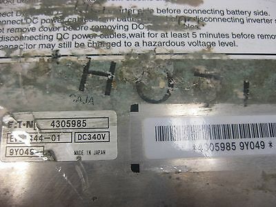 Used Eaton Power Inverter Kit - P/Ns: 4305985, K-4089 (4023557029974)