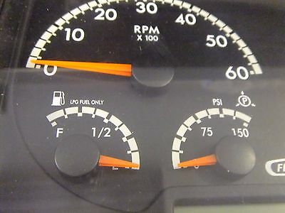 Freightliner 6-Gauge Instrument Cluster Panel - P/N  A22-71580-000 (4023612801110)