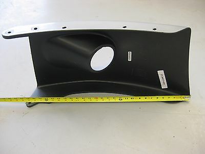 Freightliner Plastic Bumper End, LH, Fog Light Hole Cut Out - P/N  21-26517-010 (3939549610070)