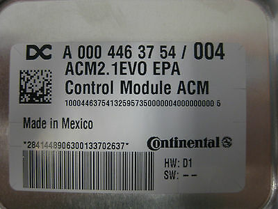 Continental Accessory Control Module - ACM - A 000 446 37 54 / 004 (3939689168982)