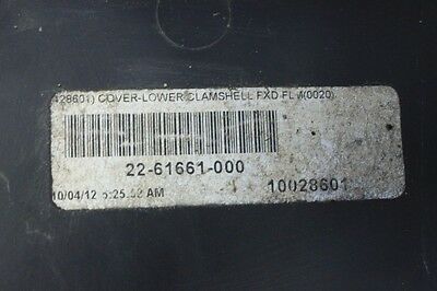 Freightliner Lower Clamshell Fixed Steering Shaft Support Cov. P/N: 22-61661-000 (3939581755478)