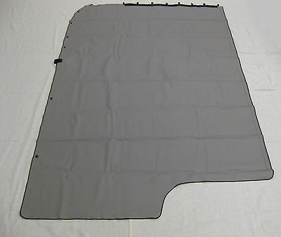 Freightliner Day Cab Vinyl Opal Grey Left Hand Sleeper Curtain PN: W18-00154-000 (3965142106198)