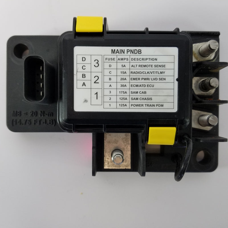 Littelfuse Main PNDB Without C/O Switch for Freightliner - P/N  A66-03712-009 (4023555522646)