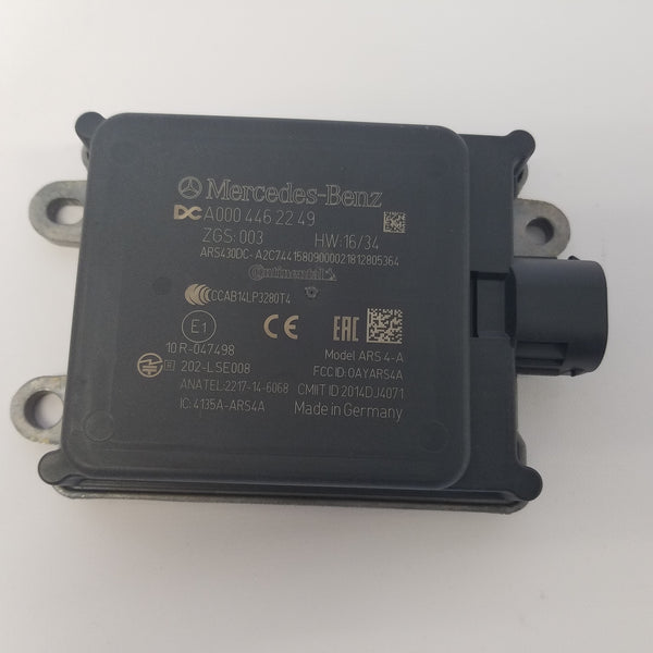鏡 S Mercedes Radar Sensor Distronic Control Unit - A000 446 22 49