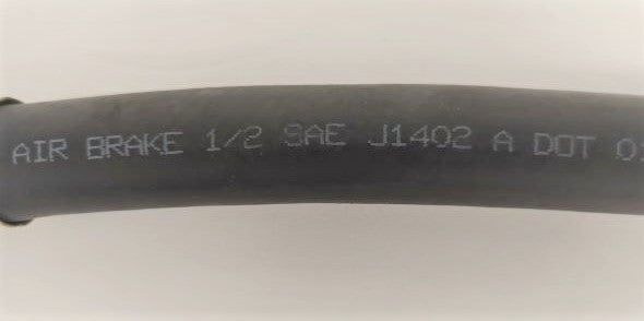 Parker 8,C/B,06MPT X SAE45SWVL Air Line Hose - P/N: 12-21022-030 (6640923312214)