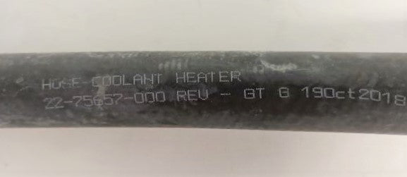 Freightliner Heater to PHVAC Water Heater Hose - P/N: 22-75657-000 (6642769985622)