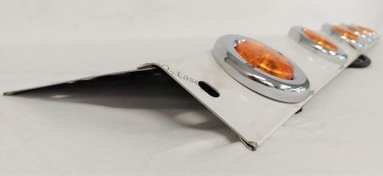 Dieter's LH SS LED Exterior Cab Trim Skirt Assembly - P/N: A18-63792-003 (6653590372438)