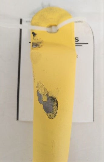 Freightliner RH B-Pillar Yellow Grab Handle - P/N  A18-68531-003 (6672621043798)