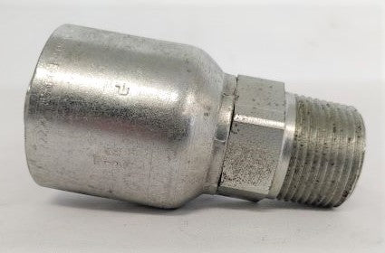 Parker MPT Straight Crimp Hydraulic 1" Hose Fitting - P/N  10171-16-16 (6700450709590)