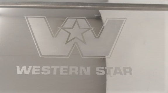 Western Star *Set of 2* 304 SS Standard Mount 1/4 Fender - P/N: 22-74107-001 (6700455100502)