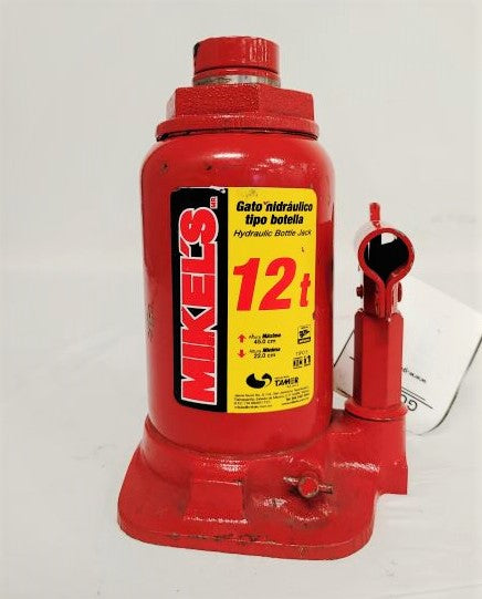 12 Ton Hydraulic Bottle Jack w/o Handle (6699284889686)