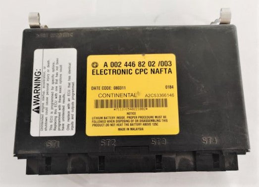 Used Freightliner Electronic Chassis Control Module - P/N  A 002 446 82 02 /003 (4886242689110)