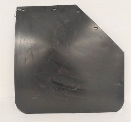 Used Freightliner 24 Inch Black Plastic Mud Flap w/o Logo - P/N: 22-69608-031 (6698095050838)