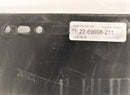 Used Freightliner LH 24" Rear Black Mud Flap w/ Logo - P/N  22-69608-211 (6696264925270)