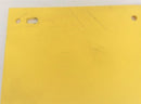Used Freightliner RH 24" Mitered 1 Yellow Mud Flap - P/N  22-61643-521 (6700766494806)