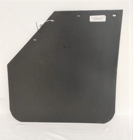 Freightliner 24" Black Plastic Mud Flap w/o Logo - P/N  22-69608-031 (6741700083798)