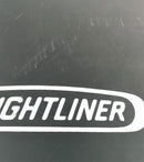 Freightliner LH 24" Rear Black Mud Flap w/ Logo - P/N  22-69608-211 (8154336330044)