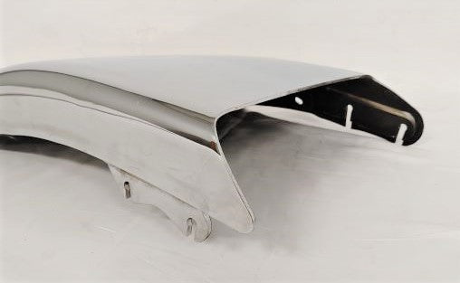 Used Freightliner M2 LH Short Steel Chrome Bumper End - P/N  A21-27811-010 (6725082284118)