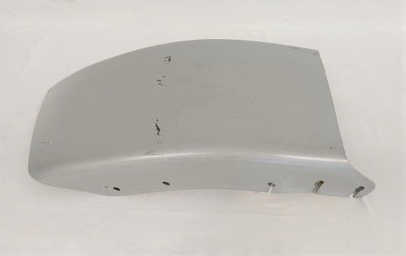 Used Freightliner M2 RH Painted Silver Steel Bumper End - P/N: A21-26500-038 (6725454659670)