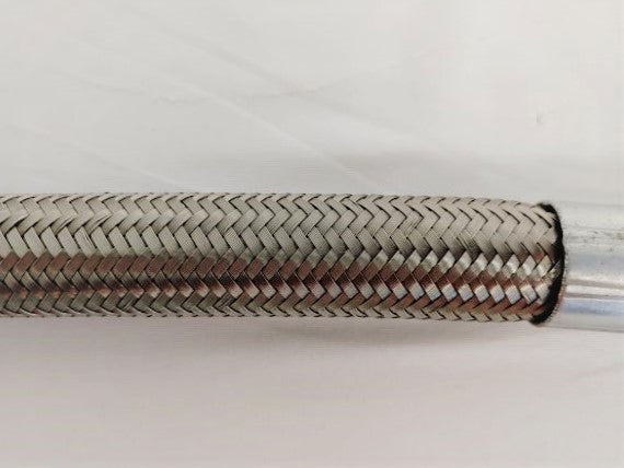 Parker 16" 939-12 PTFE Stainless Steel Braid Hose w/ 1-1/16"-12 Female Swivel (6749041524822)