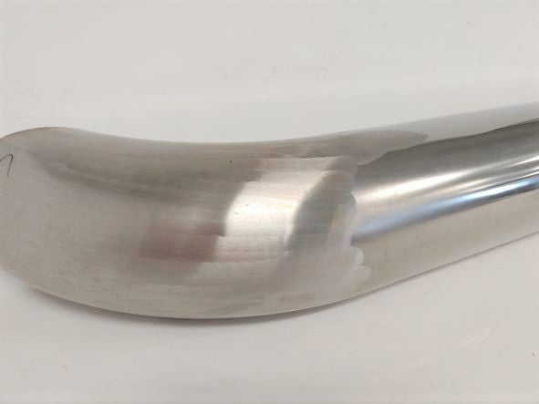 Used Freightliner 5" Polished Exhaust Pipe Stainless Steel - P/N 04-29504-056 (6754097135702)