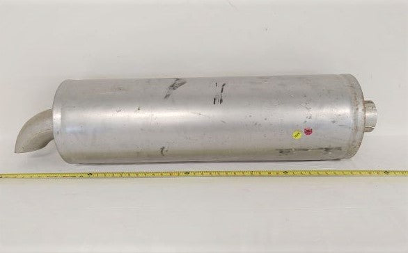 Used Freightliner 11" Outer Diameter Horizontal Muffler - P/N: 04-19936-000 (6757160517718)