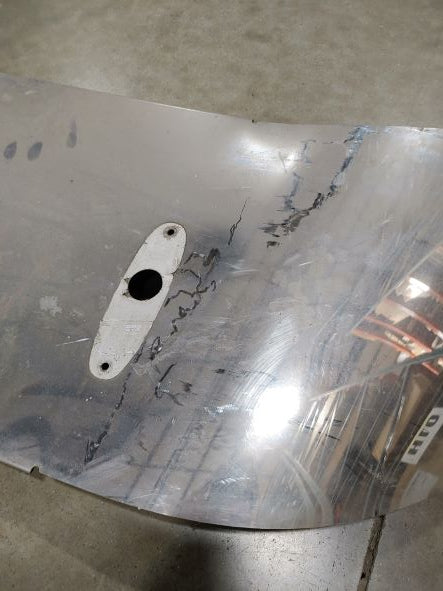 Used Freightliner 24U SS Exterior Sun Visor w/o Lights - P/N  A22-65533-003 (3939791732822)