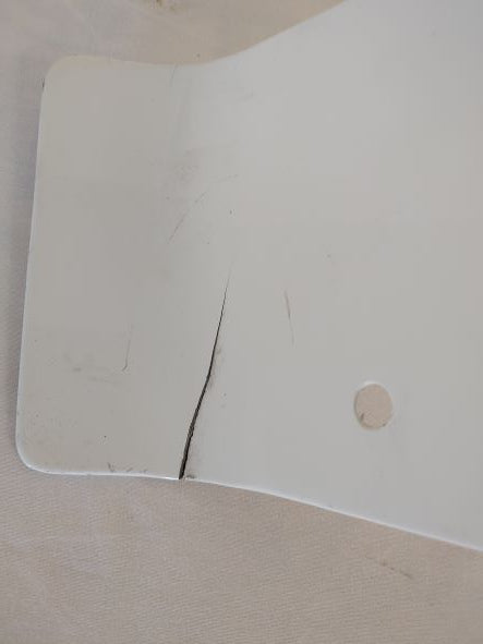 Damaged Freightliner Left Hand Side Cowl Panel - P/N  18-67630-000 (6781008314454)