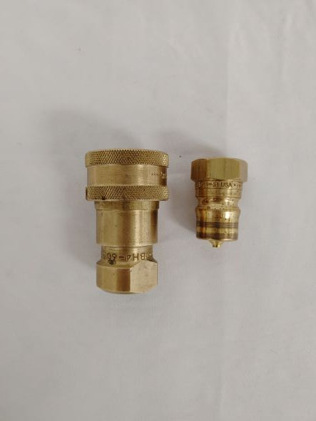 Parker ISO 7241 Multi-Purpose Quick Coupling with Nipple - P/N  A22-76057-475-B (6558620188758)