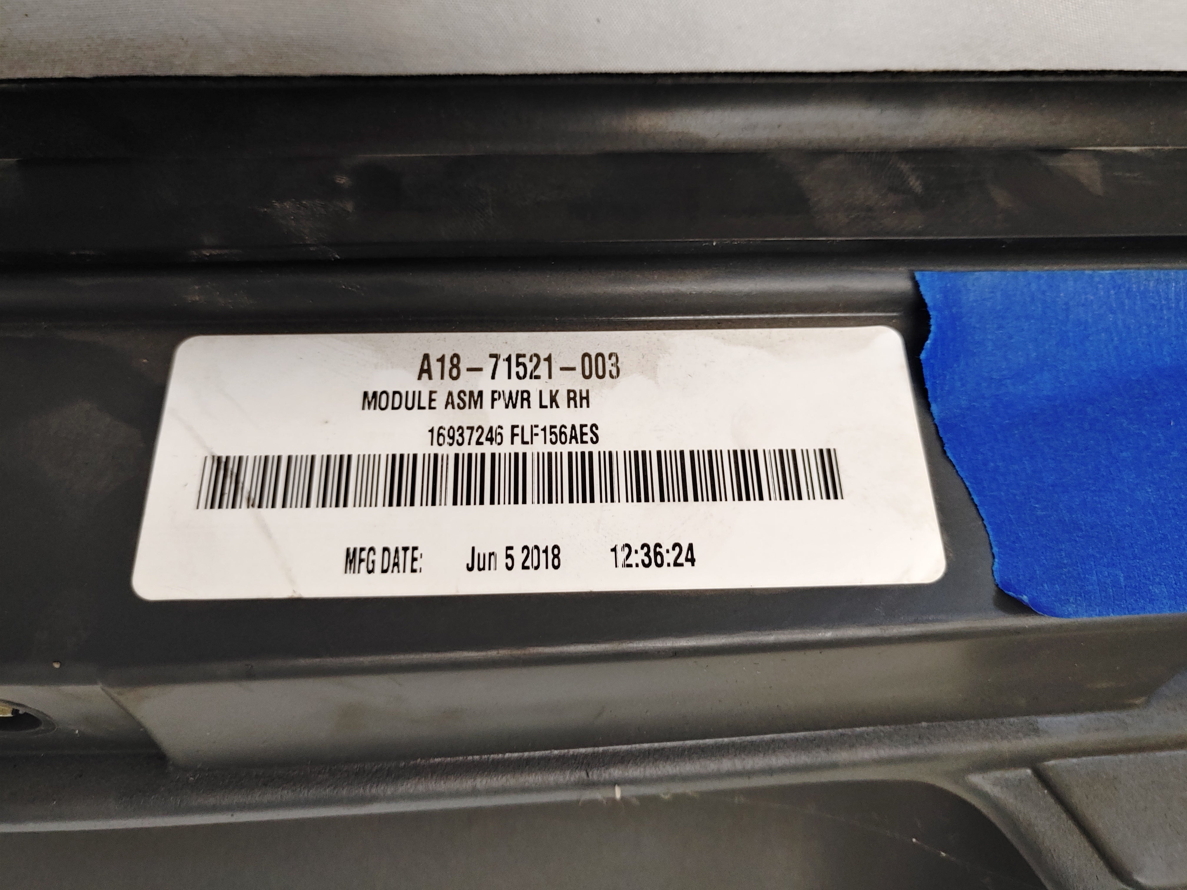 Freightliner Cascadia P3 RH Door Module - P/N: A18-71521-003
