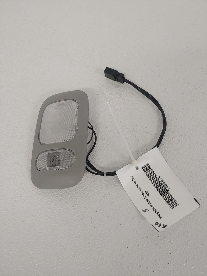 Freightliner Gray Dome Lamp w/ Red Map - P/N: 22-44816-014 (6811067023446)
