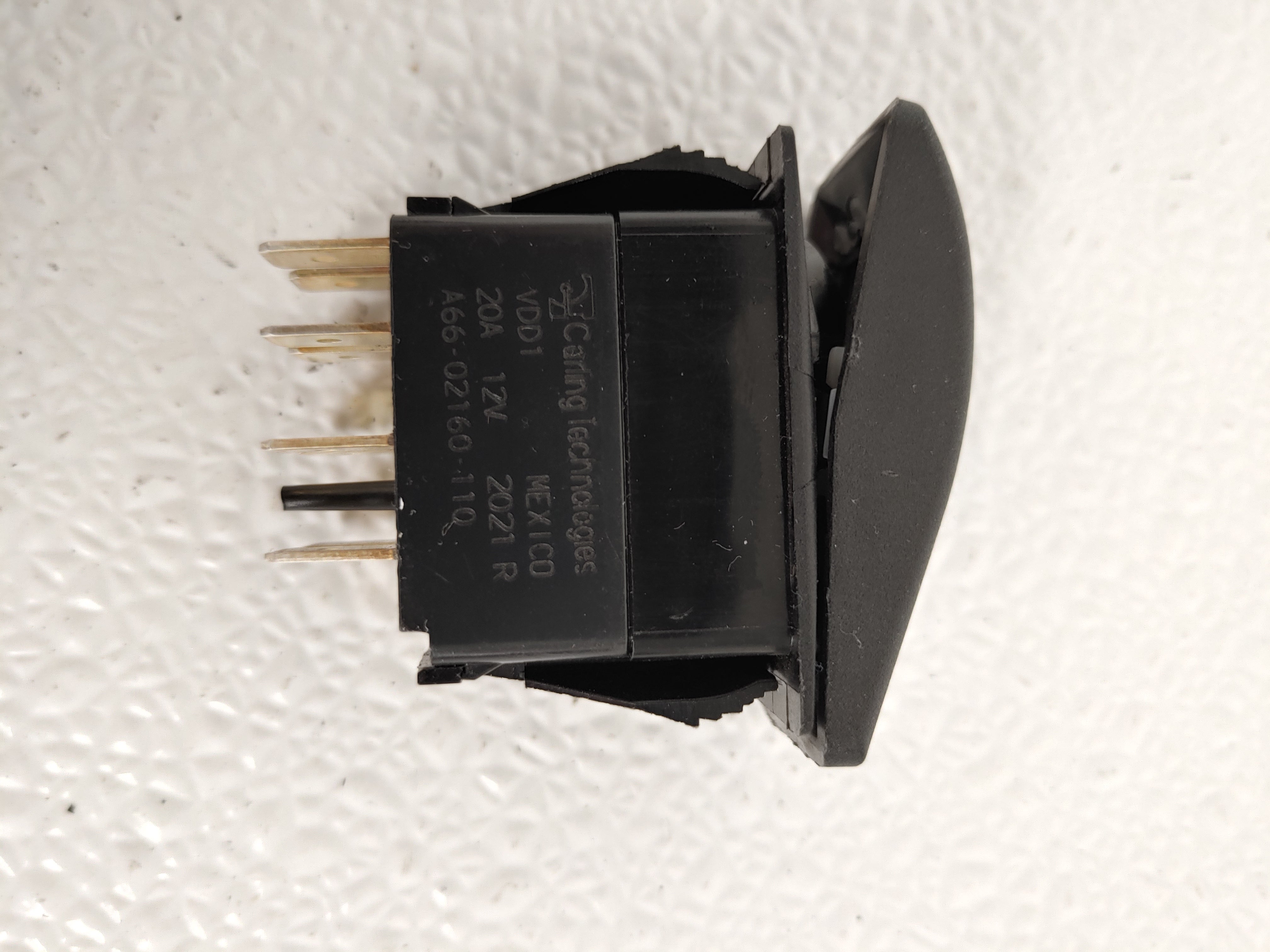 Carling Tech Auxiliary Power Take Off Rocker Switch - A66