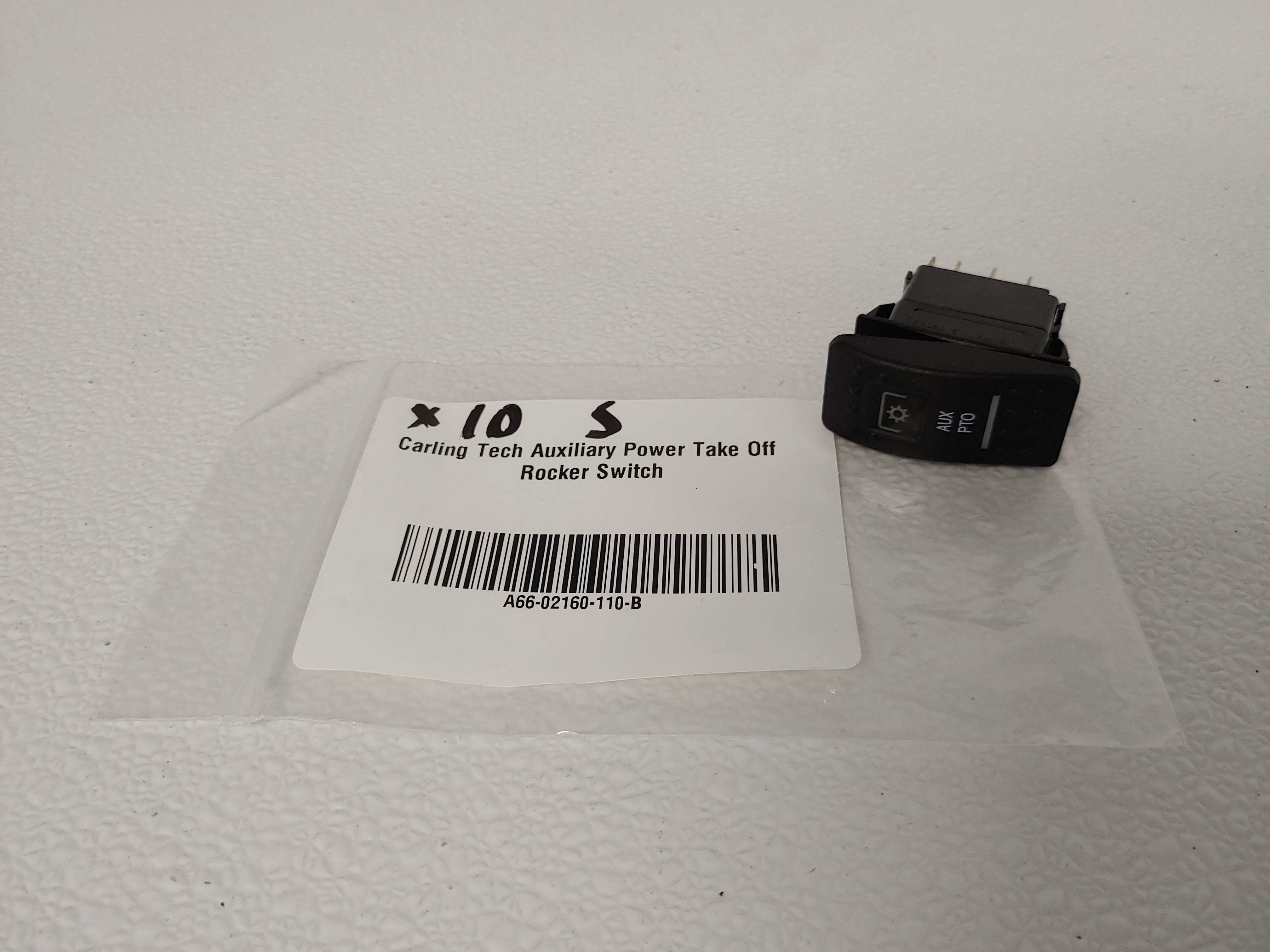 Carling Tech Auxiliary Power Take Off Rocker Switch - P/N: A66-02160-110 (6814109696086)