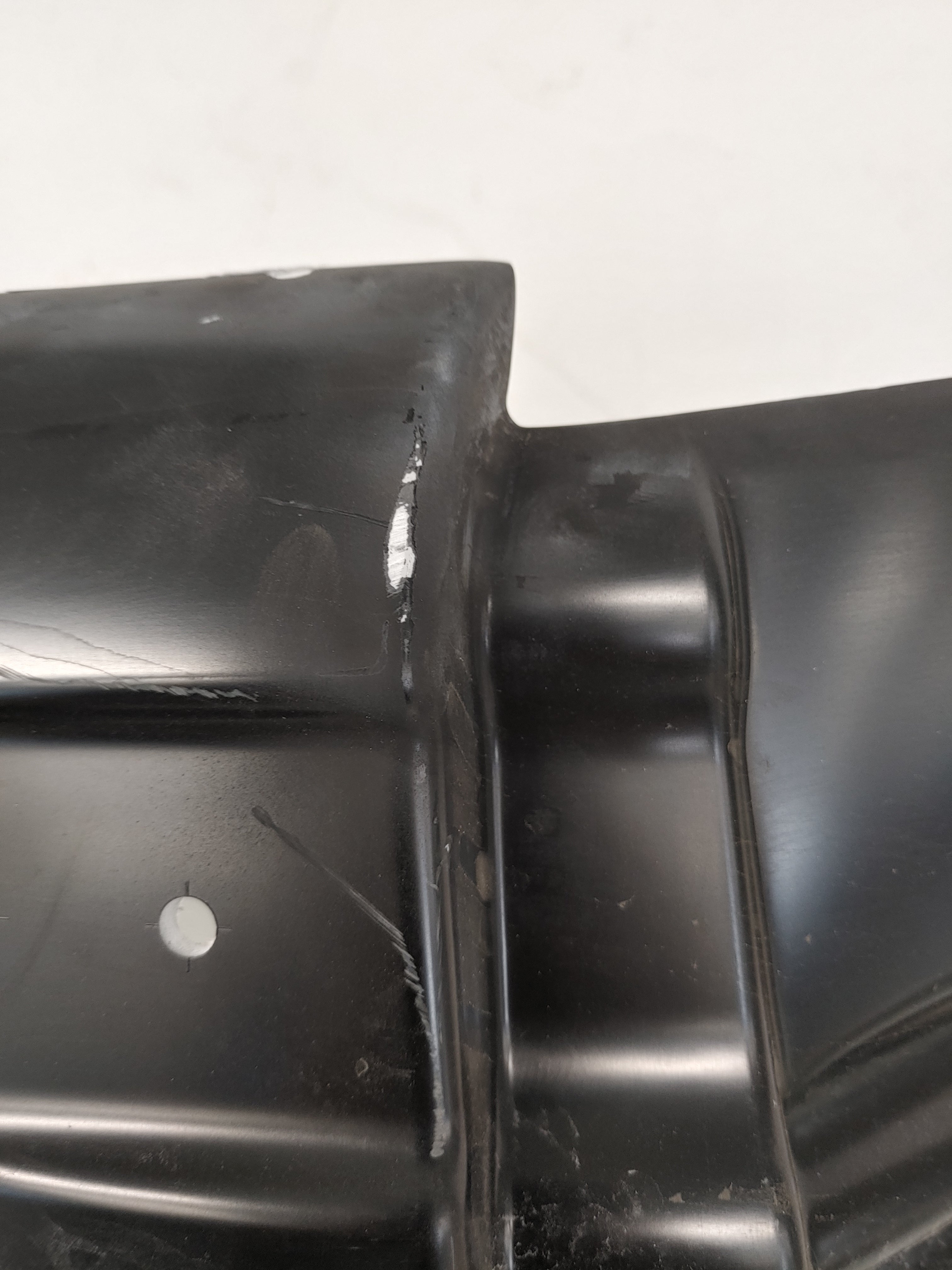 Damaged Freightliner M2 106 LH Raised Half Fender - P/N 17
