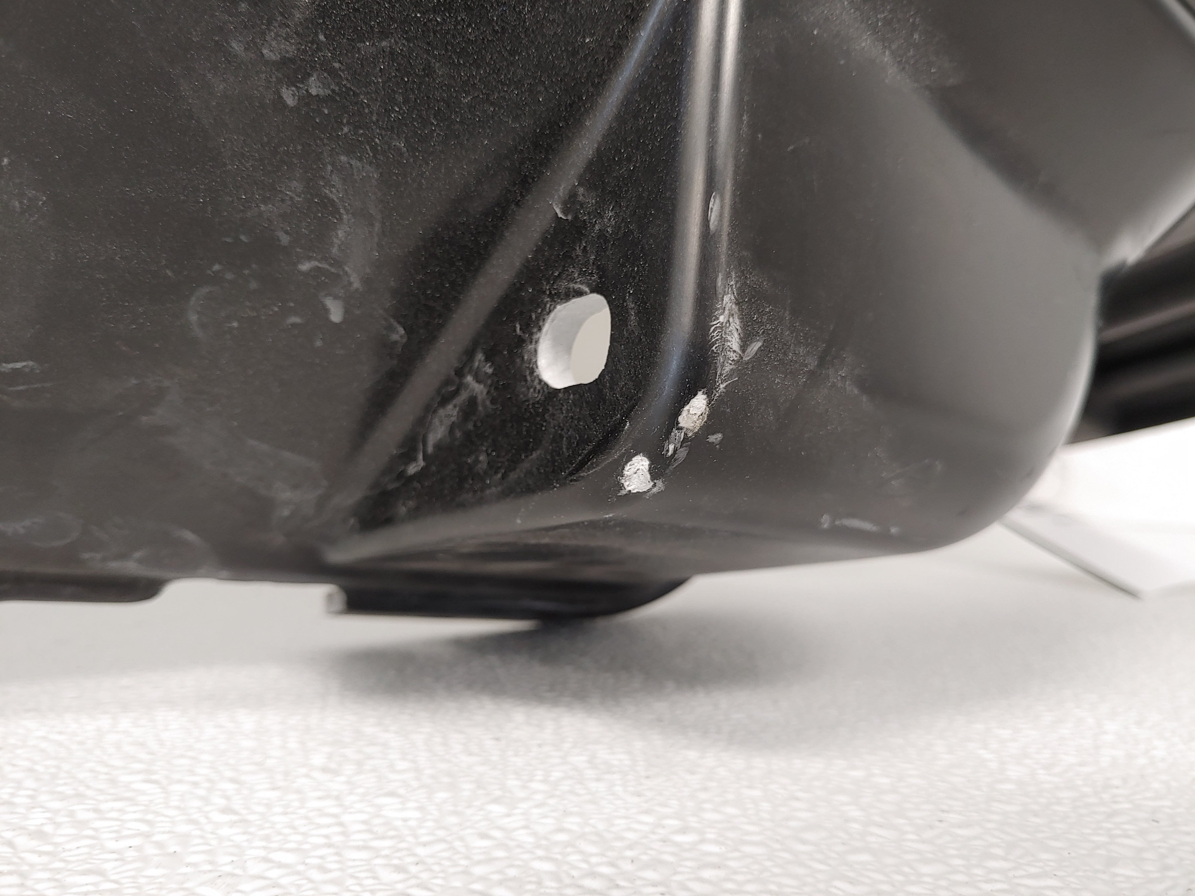 Damaged Freightliner M2 106 LH Raised Half Fender - P/N 17