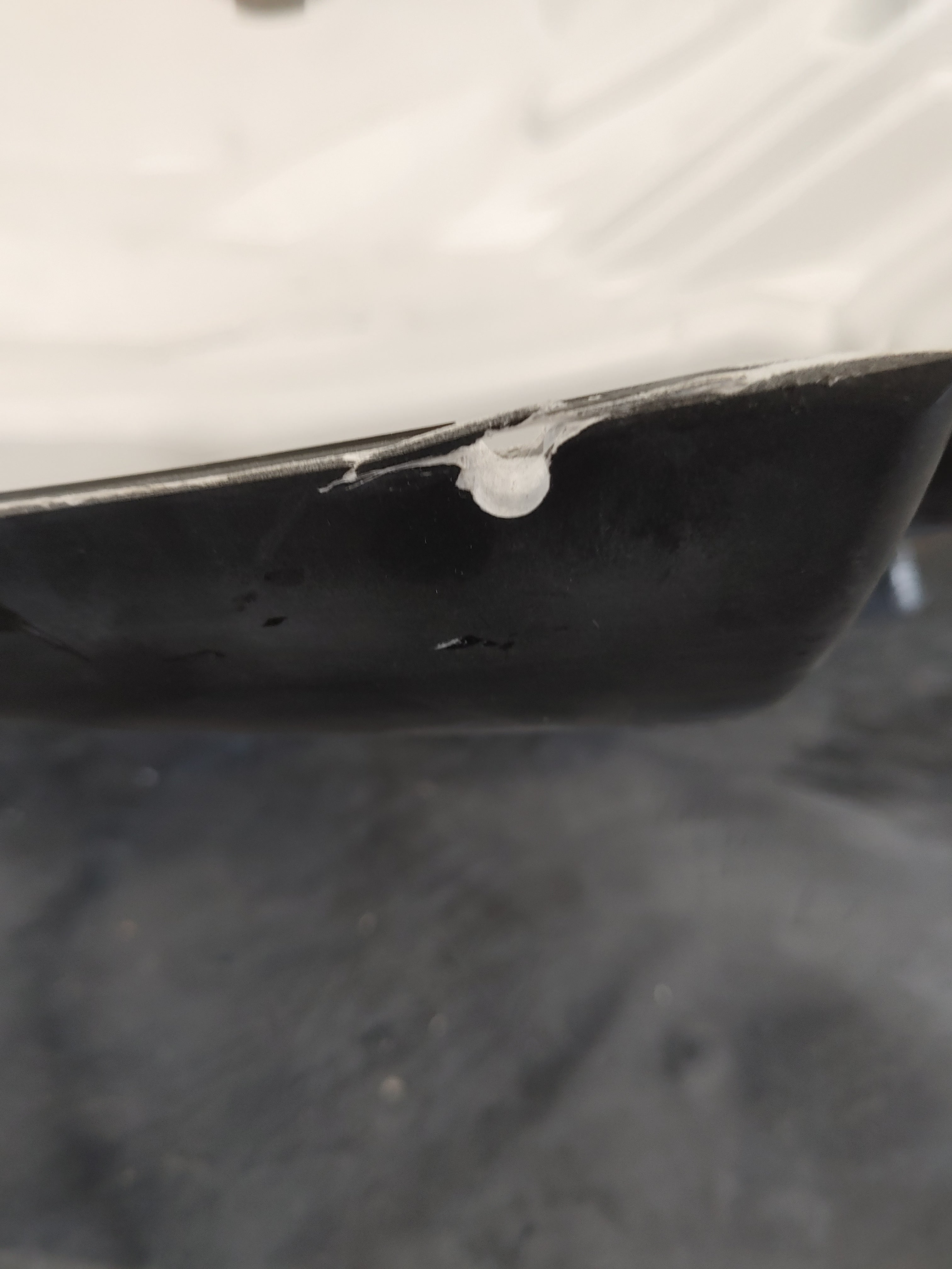 Damaged Freightliner M2 106 LH Raised Half Fender - P/N 17