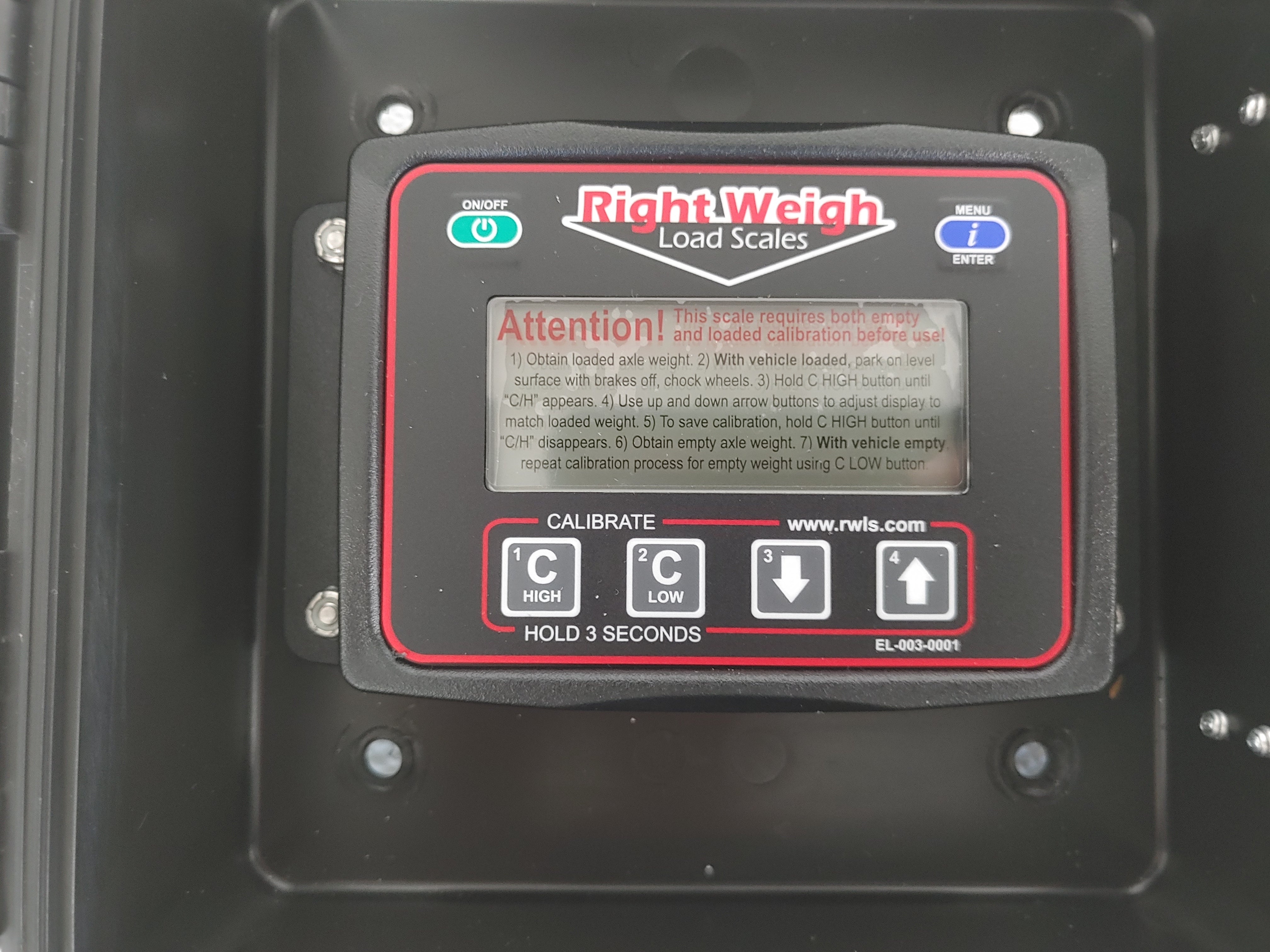 Right Weigh Exterior Digital Gauge w/ Bluetooth 2 Air Sensors - P/N: 201-EBT-02B (6816312918102)