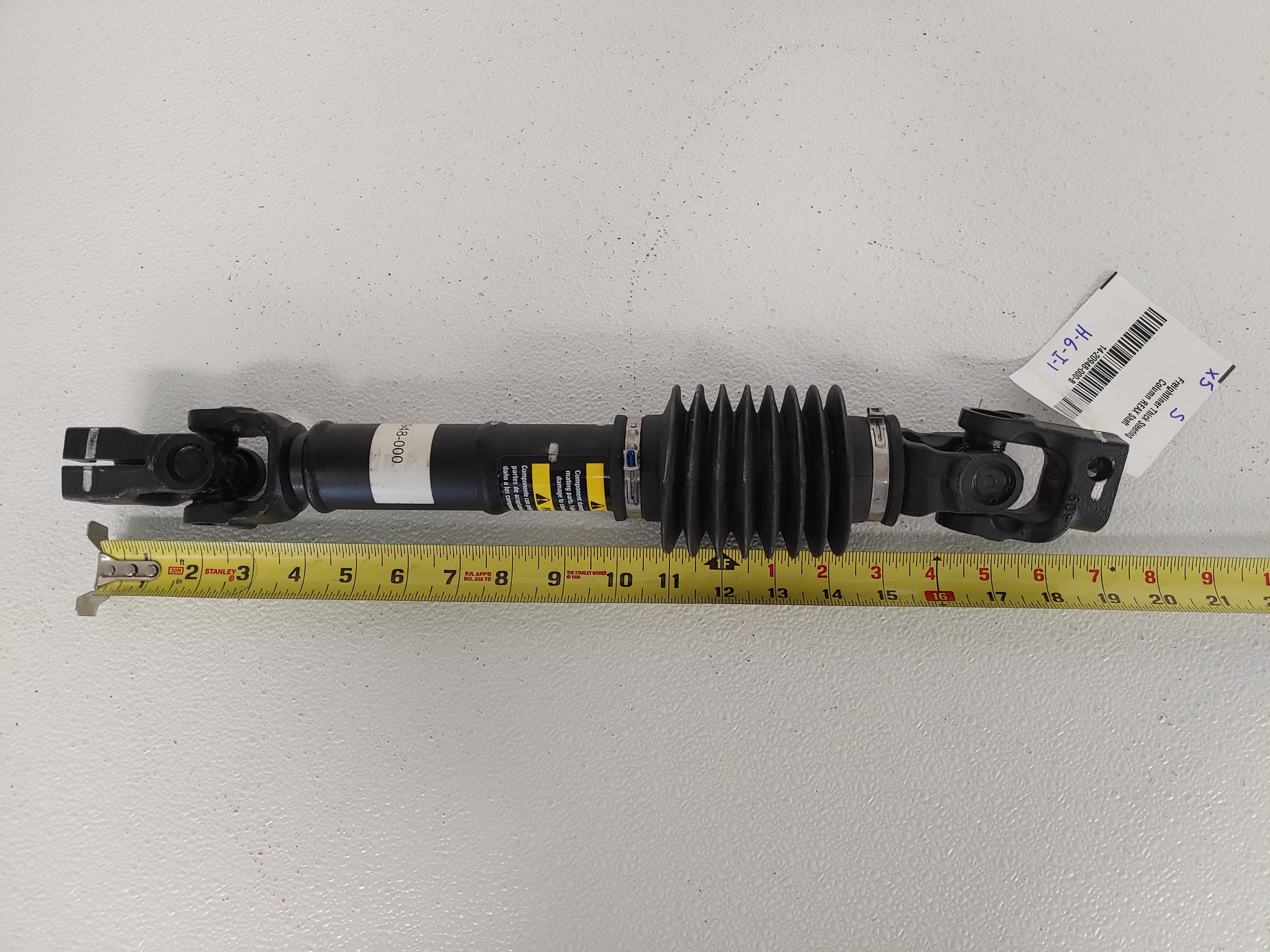 Freightliner Thick Steering Column REAX Shaft - P/N: 14-20948-000 (6821956943958)