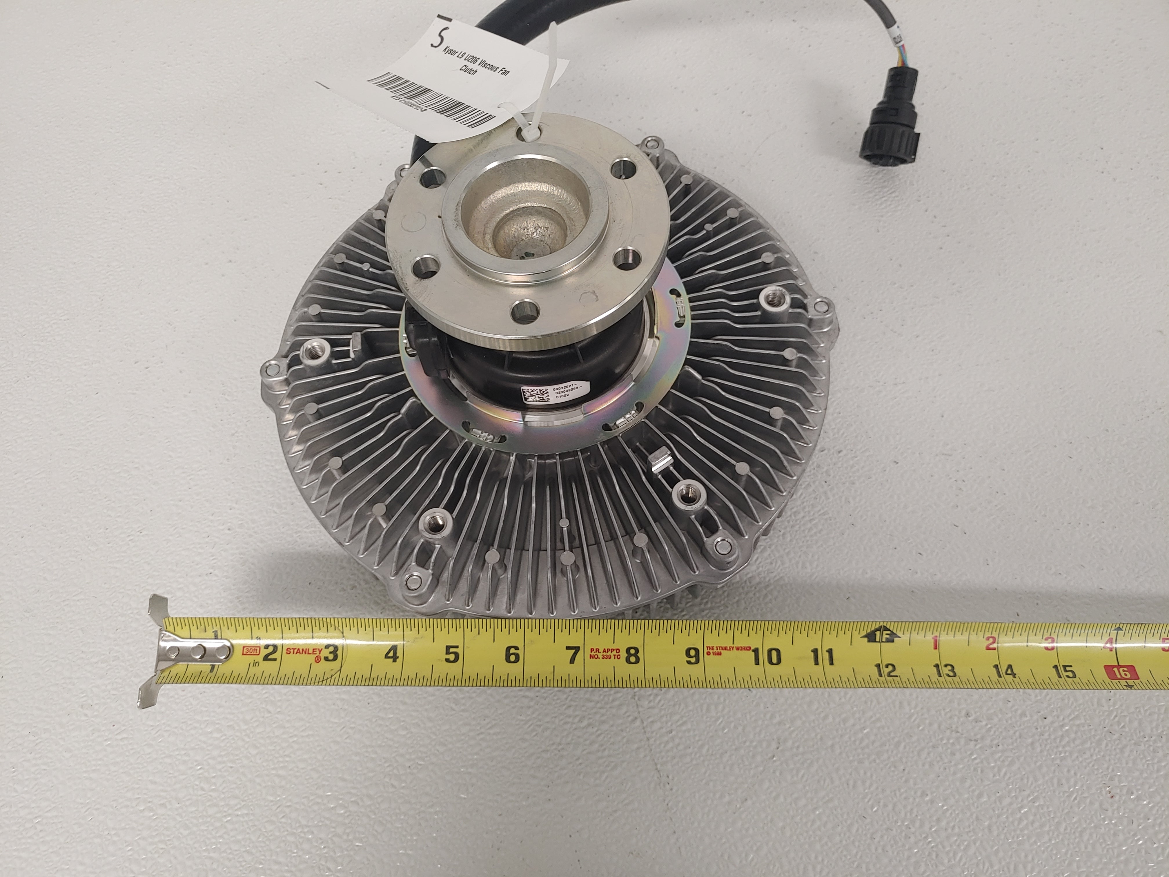 Kysor L9 U206 Viscous Fan Clutch - P/N: KYS 010033702 (6823667531862)