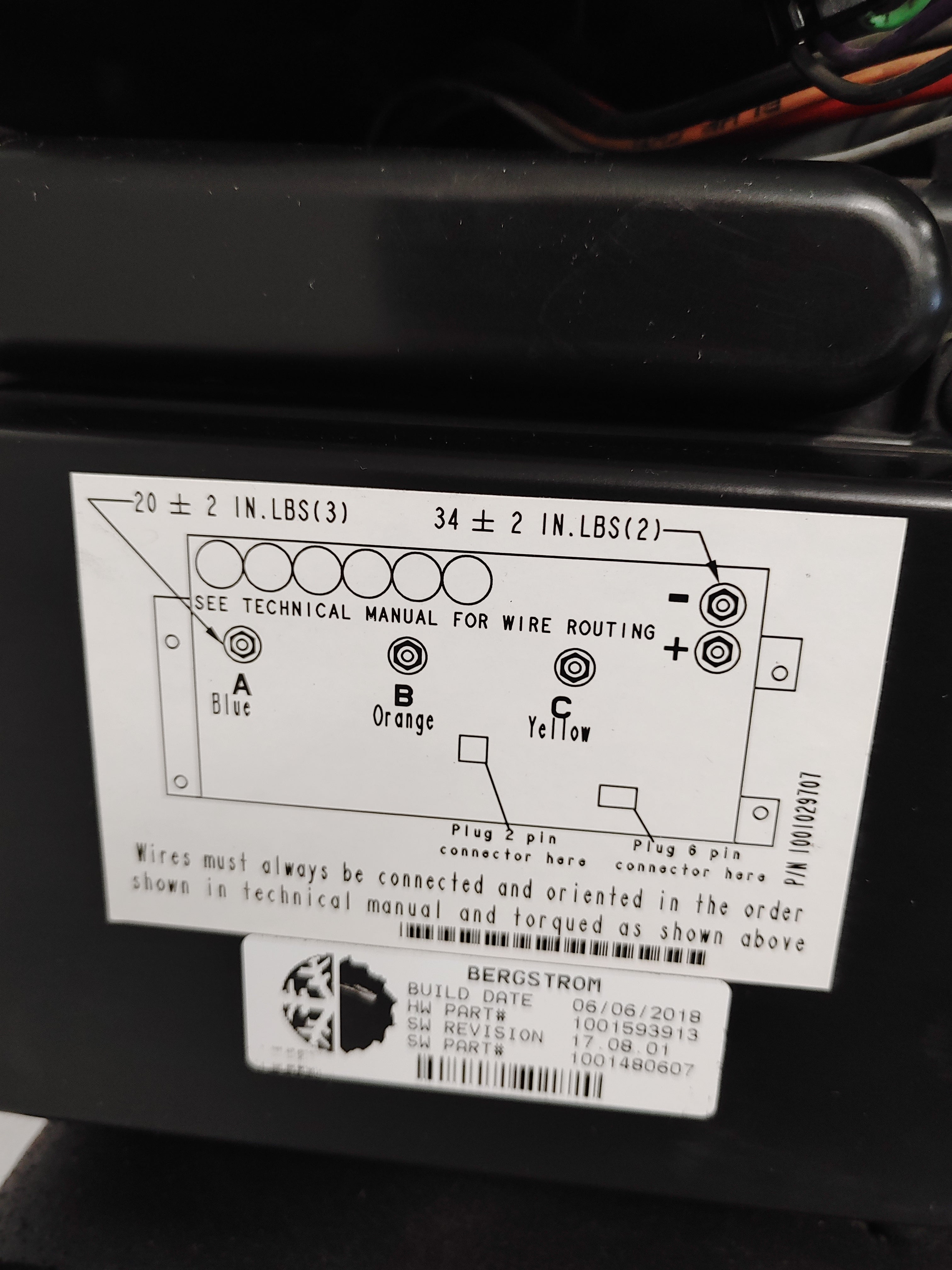 Damaged Bergstrom FTL P3 Self PWR HVAC Unit w/ Optical Idle - P/N  A22-73602-001 (8068534468924)