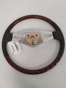 Used Western Star Woodgrain / Leather Steering Wheel - P/N: A14-18546-000 (6827626233942)