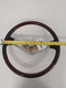Used Western Star Woodgrain / Leather Steering Wheel - P/N: A14-18546-000 (6827626233942)