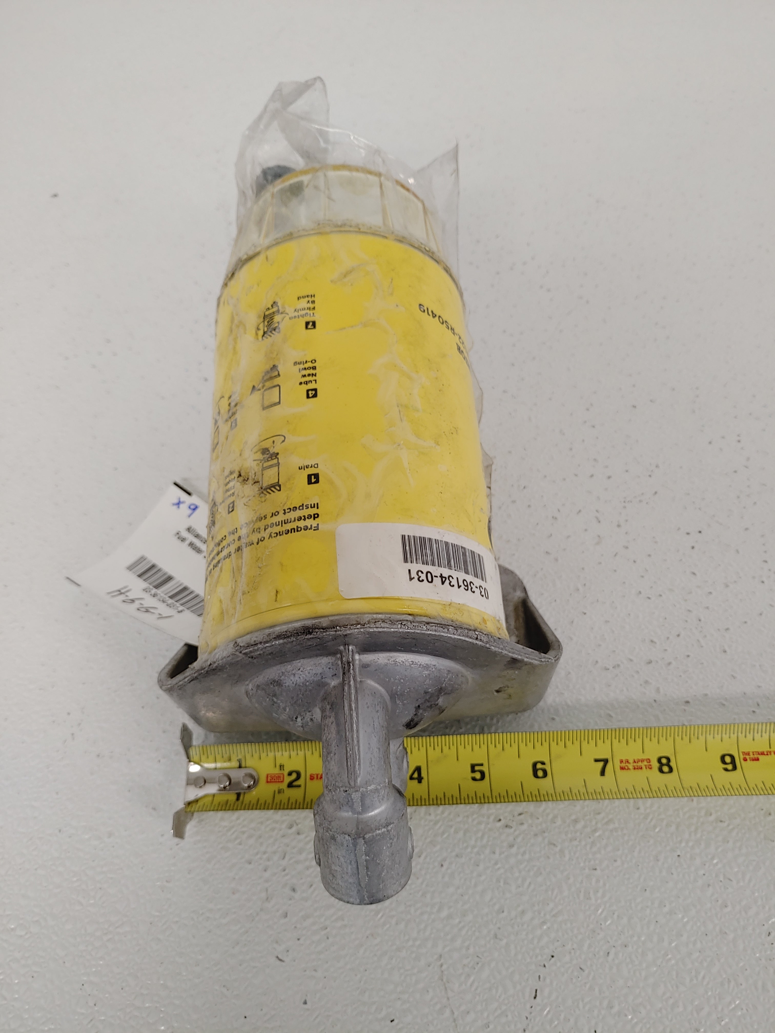 おおお Alliance 110 GPH 10 Micron Fuel Water Separator (03-36134-031)
